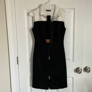 Tommy Hilfiger Black and White Mini Dress